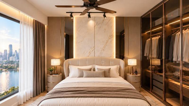 Kediaman Servis untuk Disewa di Skyline Embassy - Henry Chew - Bedroom - PropertyGuru.com.my