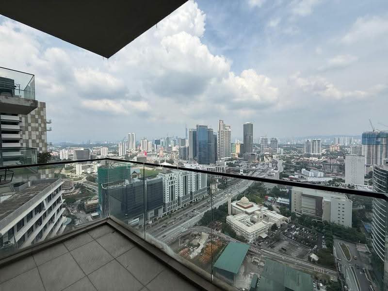 Service Residence for Sale at NOVUM - Kelvin Loo - Balcony - PropertyGuru.com.my