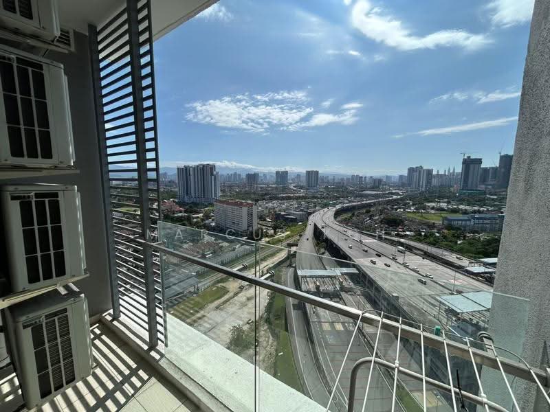 Service Residence for Rent at United Point (Residensi Berpadu) - Marcus Koh - Balcony - PropertyGuru.com.my