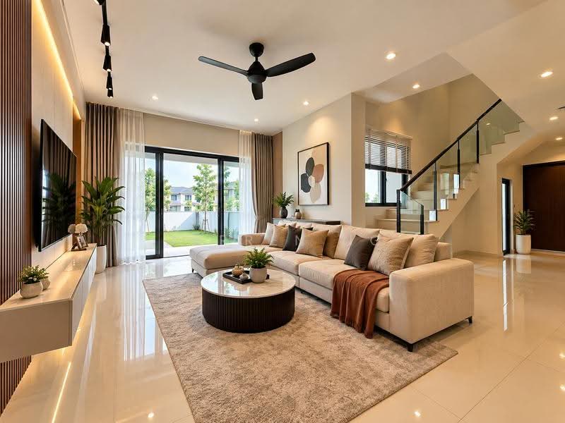 Rumah Teres 2-Tingkat untuk Dijual di Seremban (Negeri Sembilan) - Darren Ng - Living Room - PropertyGuru.com.my
