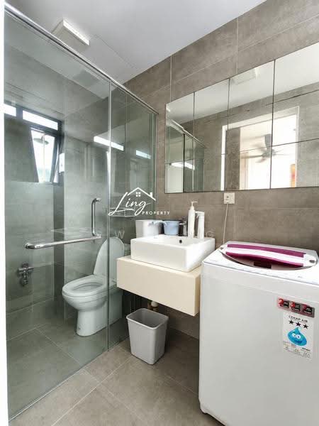 Kediaman Servis untuk Disewa di H2O Residences - SW Ling - Bathroom - PropertyGuru.com.my