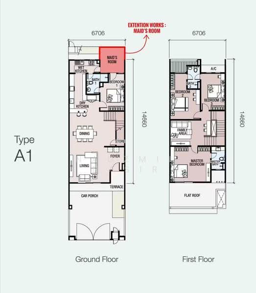 2-storey Terraced House for Sale in Serene Heights (Semenyih) - Nadzmie Nasir - Kitchen - PropertyGuru.com.my