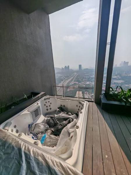 Service Residence for Sale at Emerald 9 - Alfred Chin - Balcony - PropertyGuru.com.my