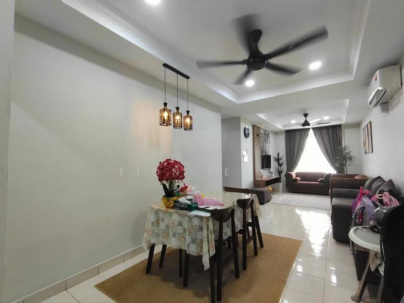 Apartment for Sale at Denai Nusantara Apartment - Fion Teow - Living Room - PropertyGuru.com.my
