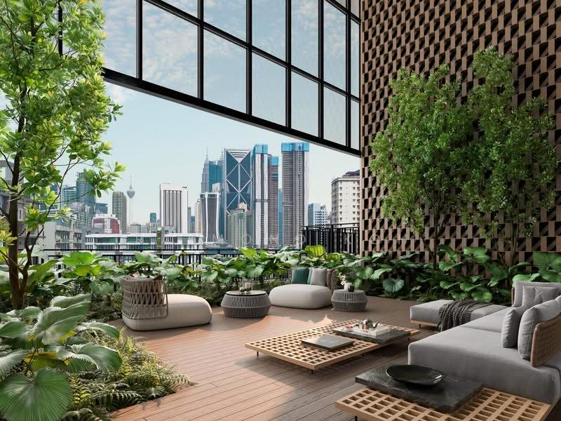 Kondominium untuk Dijual di The Ashwood - Raymond Koh - Balcony - PropertyGuru.com.my
