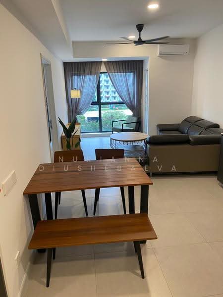 Service Residence for Sale at The Atrium - Nurianna Diushebaeva - Living Room - PropertyGuru.com.my