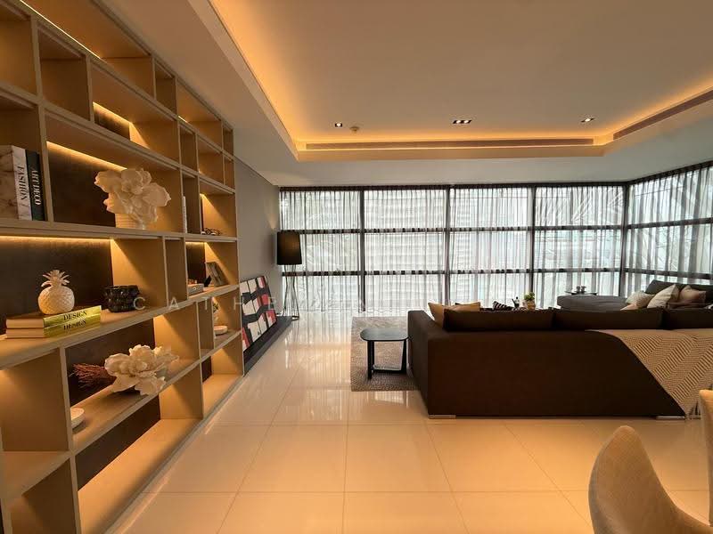 Kediaman Servis untuk Dijual di Le Nouvel KLCC - Catherine Chai - Living Room - PropertyGuru.com.my