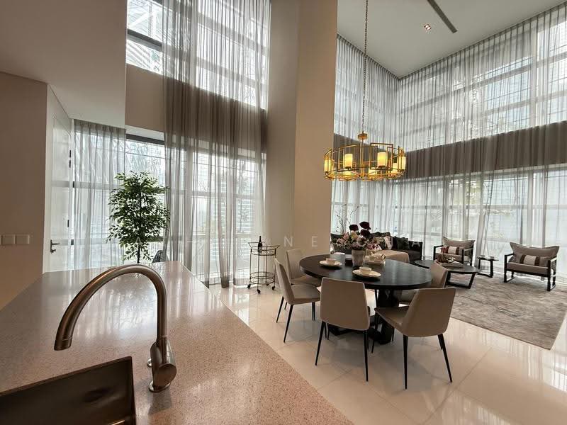 Kediaman Servis untuk Dijual di Le Nouvel KLCC - Catherine Chai - Living Room - PropertyGuru.com.my