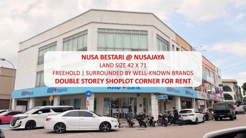 Kedai untuk Disewa di Taman Nusa Bestari (Iskandar Puteri (Nusajaya)) - Max Loh - PropertyGuru.com.my