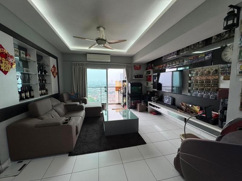 Condominium for Sale at First Residence (Residensi Unggul) - Joey Lee - Living Room - PropertyGuru.com.my