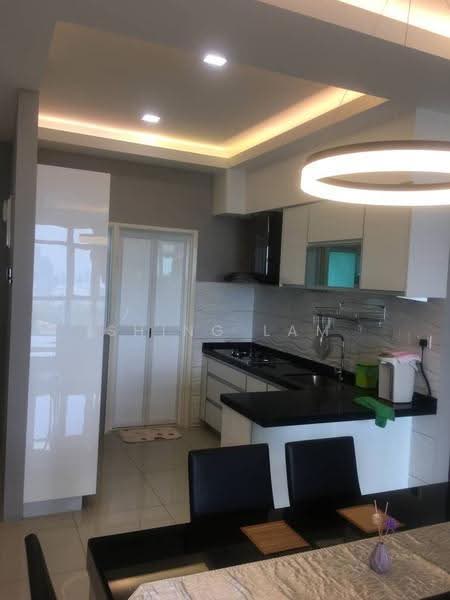 Kondominium untuk Disewa di The Peak Residences - Shing Lam - Kitchen - PropertyGuru.com.my