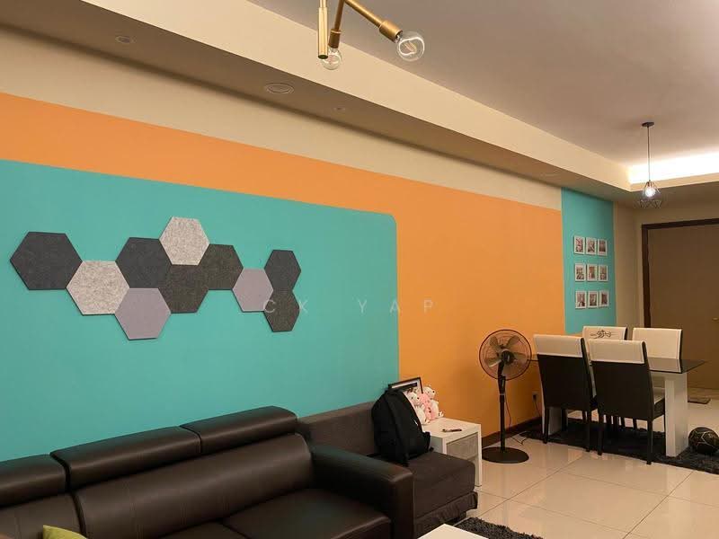 Kediaman Servis untuk Disewa di Paragon Residences @ Straits View - CK YAP - Living Room - PropertyGuru.com.my