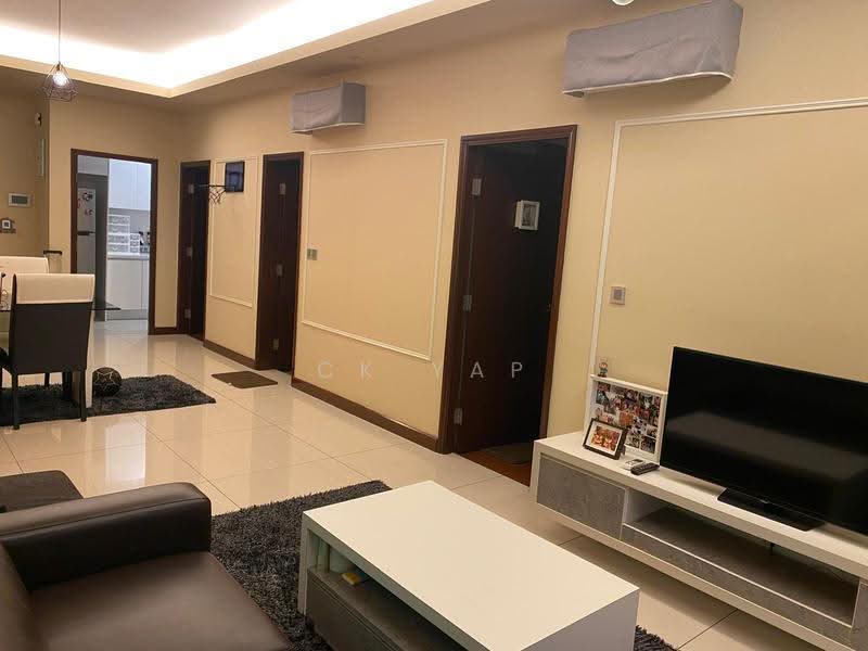 Kediaman Servis untuk Disewa di Paragon Residences @ Straits View - CK YAP - Living Room - PropertyGuru.com.my