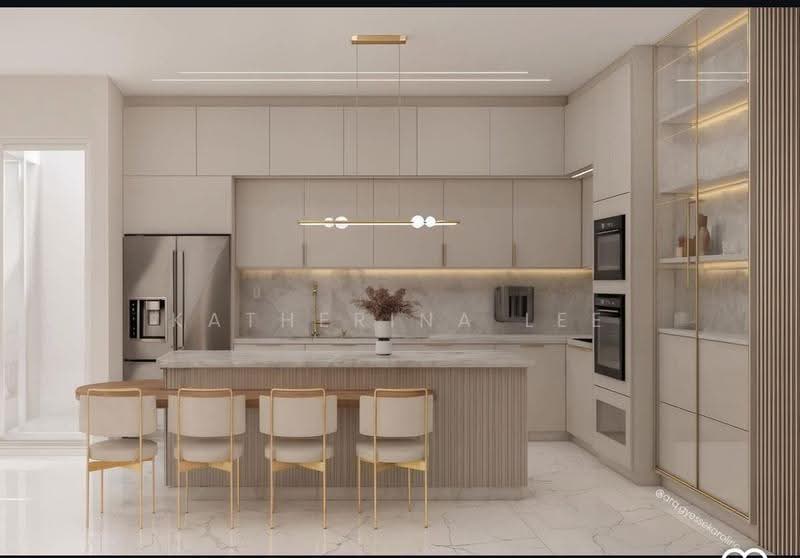 Kediaman Servis untuk Dijual di Parkland by the River - Katherina Lee - Kitchen - PropertyGuru.com.my