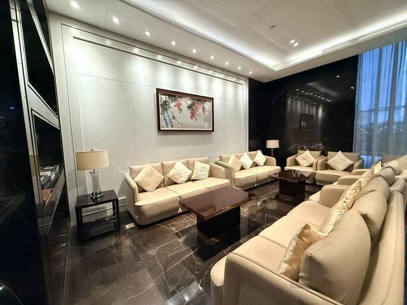 Kediaman Servis untuk Dijual di Pavilion Suites - William Chow - Living Room - PropertyGuru.com.my