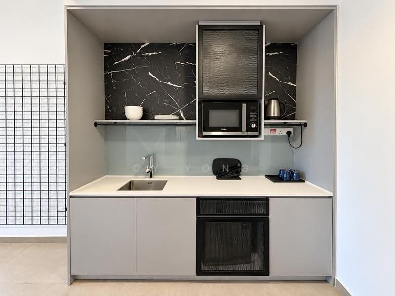 Service Residence for Rent at Mossaz @ Empire City - CY Yong - Kitchen - PropertyGuru.com.my