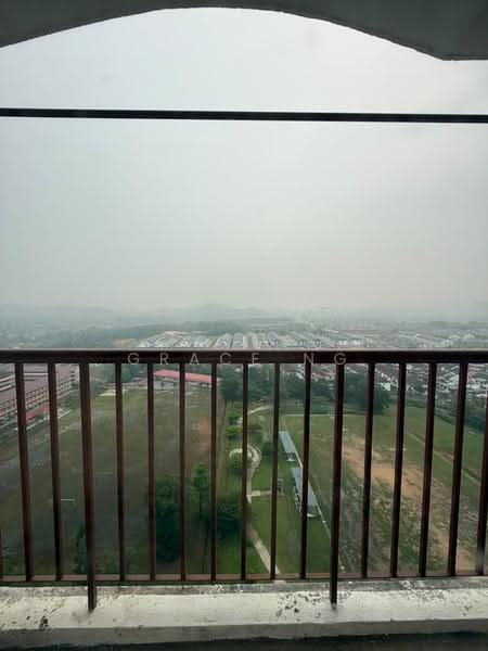 Pangsapuri untuk Dijual di Villa Krystal @ Bandar Selesa Jaya - Grace Ng - Balcony - PropertyGuru.com.my