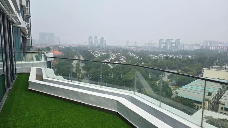 Service Residence for Rent at Aragreens - Vincent Teh - Balcony - PropertyGuru.com.my