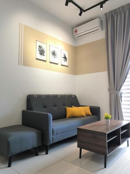 Kediaman Servis untuk Disewa di The Amber Residence @ TwentyFive.7 - Sinclair Tan - Living Room - PropertyGuru.com.my