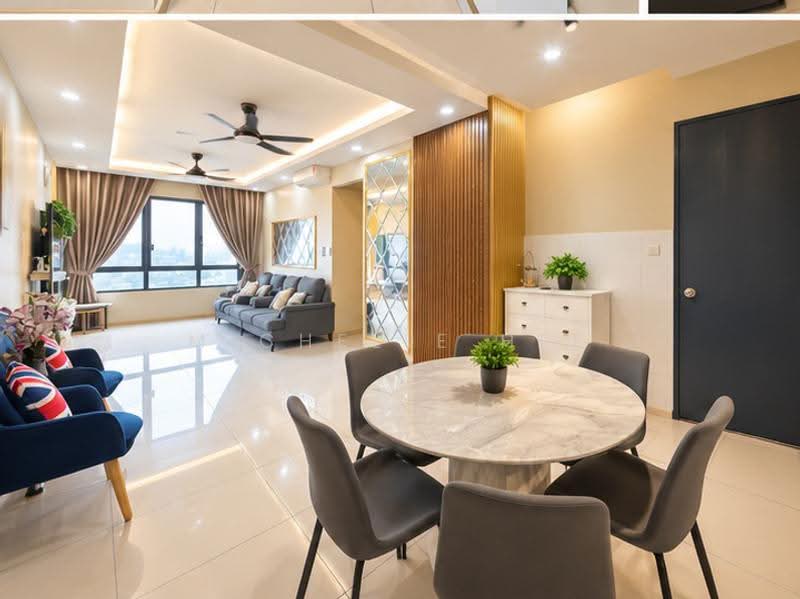 Kediaman Servis untuk Disewa di You City 3 - Michelle Hee - Living Room - PropertyGuru.com.my