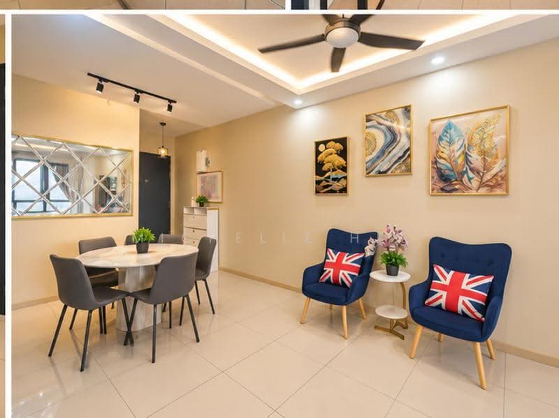 Kediaman Servis untuk Disewa di You City 3 - Michelle Hee - Living Room - PropertyGuru.com.my
