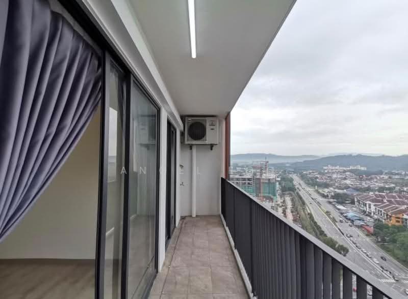 Service Residence for Rent at Emporis - Angel Foo - Balcony - PropertyGuru.com.my