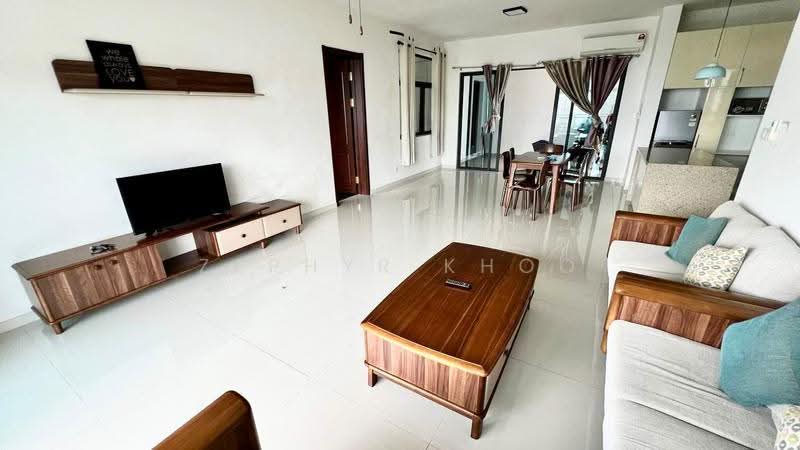 Kondominium untuk Disewa di Cerulean Bay @ Forest City - Zephyr Khoo - Living Room - PropertyGuru.com.my
