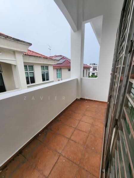 Semi-Detached House for Sale in Taman Delima (Kluang) - ZAVIER KHOO - Balcony - PropertyGuru.com.my