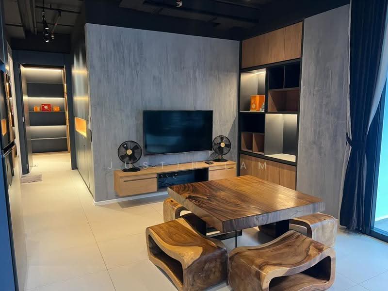 Kediaman Servis untuk Disewa di Arcoris SOHO - Justin Lam - Living Room - PropertyGuru.com.my