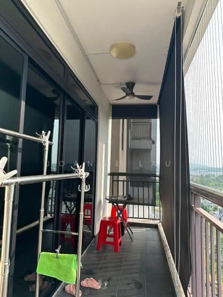 Service Residence for Sale at The Garden Residences - Joanne Lau - Balcony - PropertyGuru.com.my