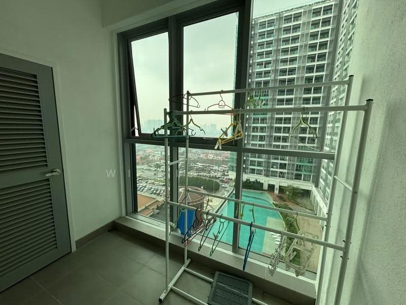Service Residence for Rent at Dorsett Waterfront Subang - William Lim - Balcony - PropertyGuru.com.my