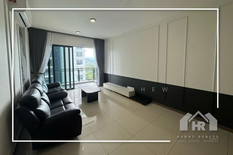 Kondominium untuk Disewa di Jesselton Twin Towers - Rachel Chew - Living Room - PropertyGuru.com.my