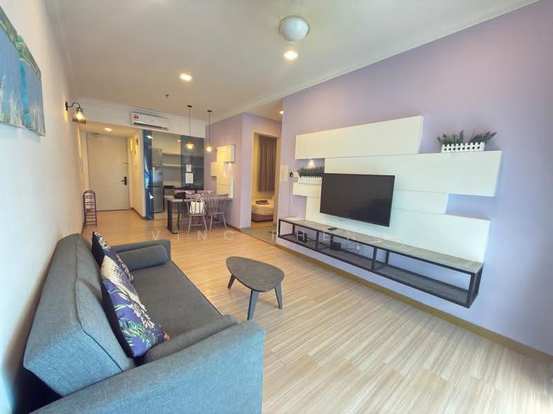 Service Residence for Sale at The Wave Residence - Vinc Pheng - Living Room - PropertyGuru.com.my