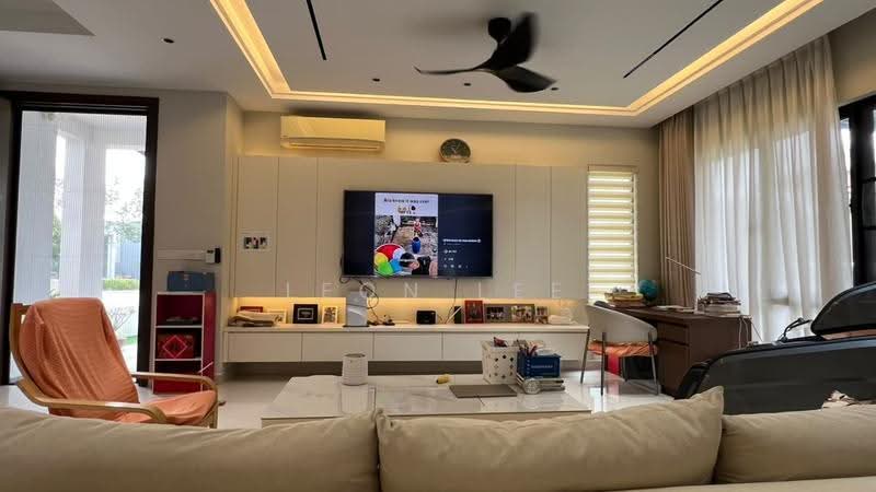 Semi-Detached House for Rent in Kota Kemuning (Shah Alam) - Leon Lee - Living Room - PropertyGuru.com.my