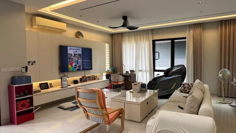 Semi-Detached House for Rent in Kota Kemuning (Shah Alam) - Leon Lee - Living Room - PropertyGuru.com.my