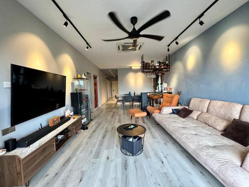 Kediaman Servis untuk Dijual di I Residence - Fahim Rustam - Living Room - PropertyGuru.com.my