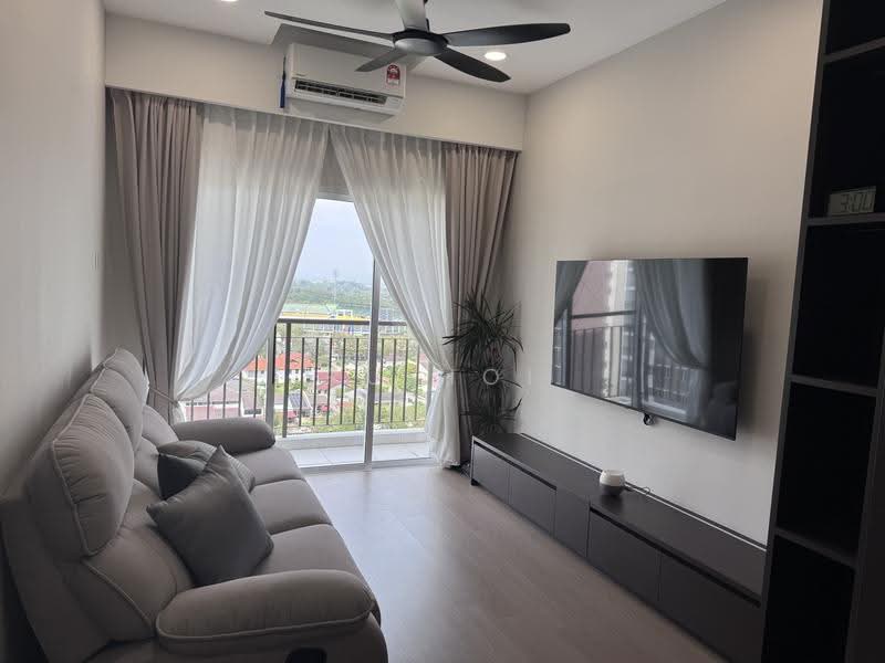 Kondominium untuk Disewa di D'Aman Residence - Ru Hoi - Living Room - PropertyGuru.com.my