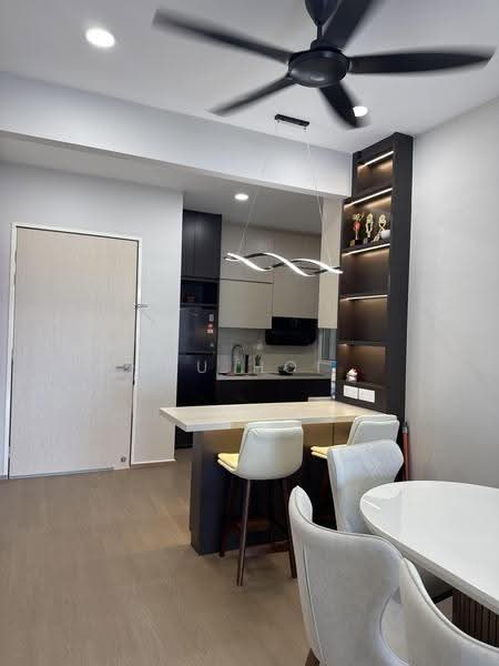 Kondominium untuk Disewa di D'Aman Residence - Ru Hoi - Dining Room - PropertyGuru.com.my