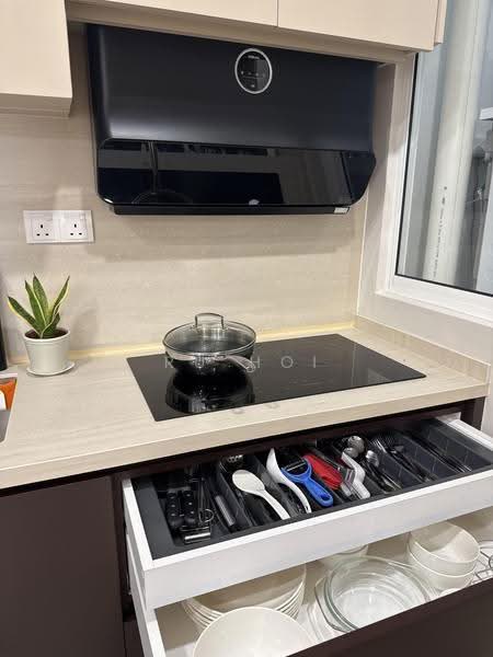 Kondominium untuk Disewa di D'Aman Residence - Ru Hoi - Kitchen - PropertyGuru.com.my