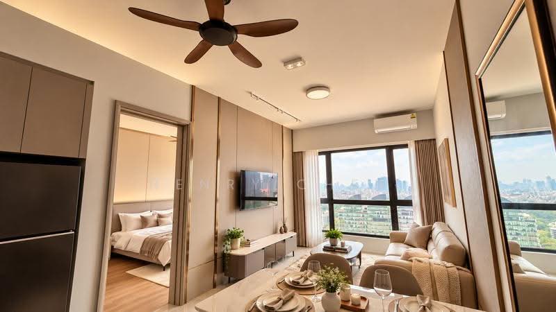 Service Residence for Rent at Skyline Embassy - Henry Chew - Living Room - PropertyGuru.com.my