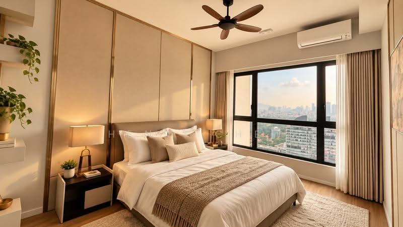 Service Residence for Rent at Skyline Embassy - Henry Chew - Bedroom - PropertyGuru.com.my