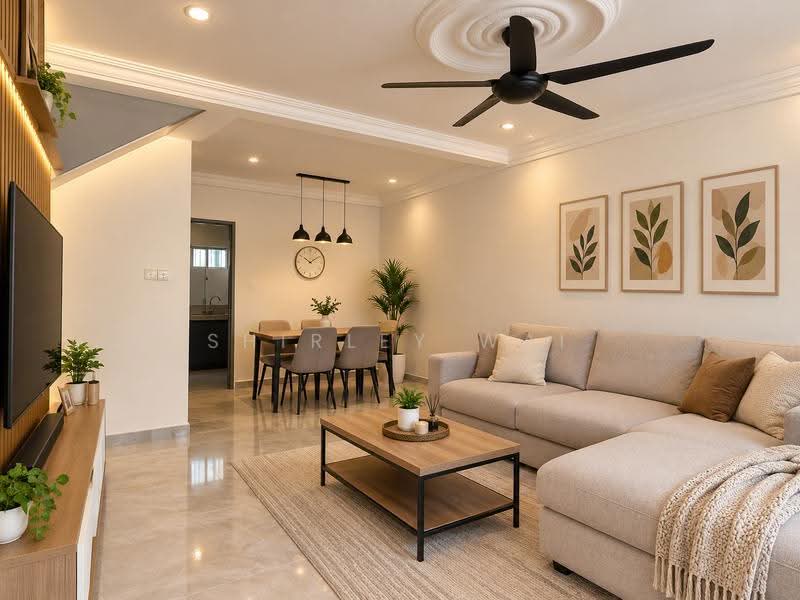 2-storey Terraced House for Rent in Taman Sri Endah (Sri Petaling) - Shirley Wai - Living Room - PropertyGuru.com.my
