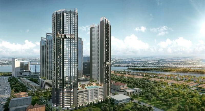 Kondominium untuk Dijual di Eight & Eight Condominium - Joseph Tan - Exterior - PropertyGuru.com.my