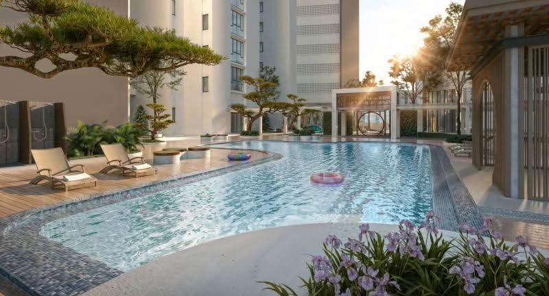 Kondominium untuk Dijual di Eight & Eight Condominium - Joseph Tan - Pool - PropertyGuru.com.my