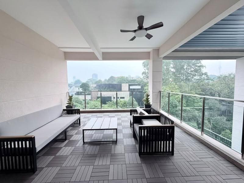 Rumah Banglo untuk Dijual di Taman Tunku (Bukit Tunku (Kenny Hills)) - Edmond Loke - Balcony - PropertyGuru.com.my