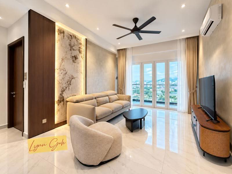 Kondominium untuk Disewa di Codrington Residence - Lynn Goh - Living Room - PropertyGuru.com.my