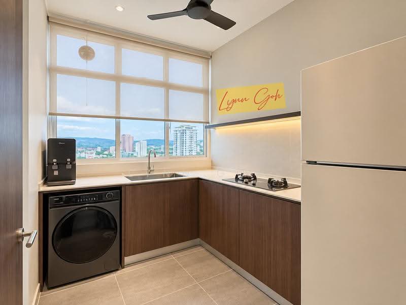 Kondominium untuk Disewa di Codrington Residence - Lynn Goh - Kitchen - PropertyGuru.com.my