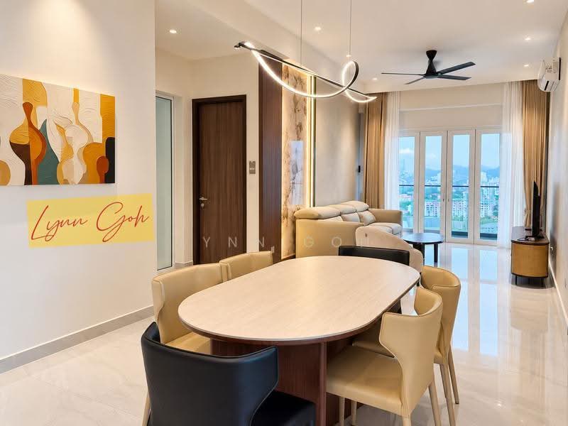 Kondominium untuk Disewa di Codrington Residence - Lynn Goh - Living Room - PropertyGuru.com.my