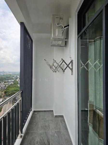 Condominium for Rent at KSL Residence 2 @ Kangkar Tebrau - Win Tan - Balcony - PropertyGuru.com.my