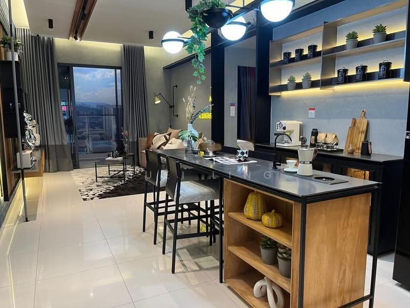 Kediaman Servis untuk Dijual di PV 22 Residences - Huei Ling - Living Room - PropertyGuru.com.my